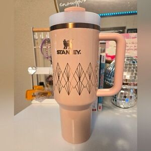 Stanley 40oz Deco Collection Quencher H2.O Flowstate Tumbler Blush Gloss Deco